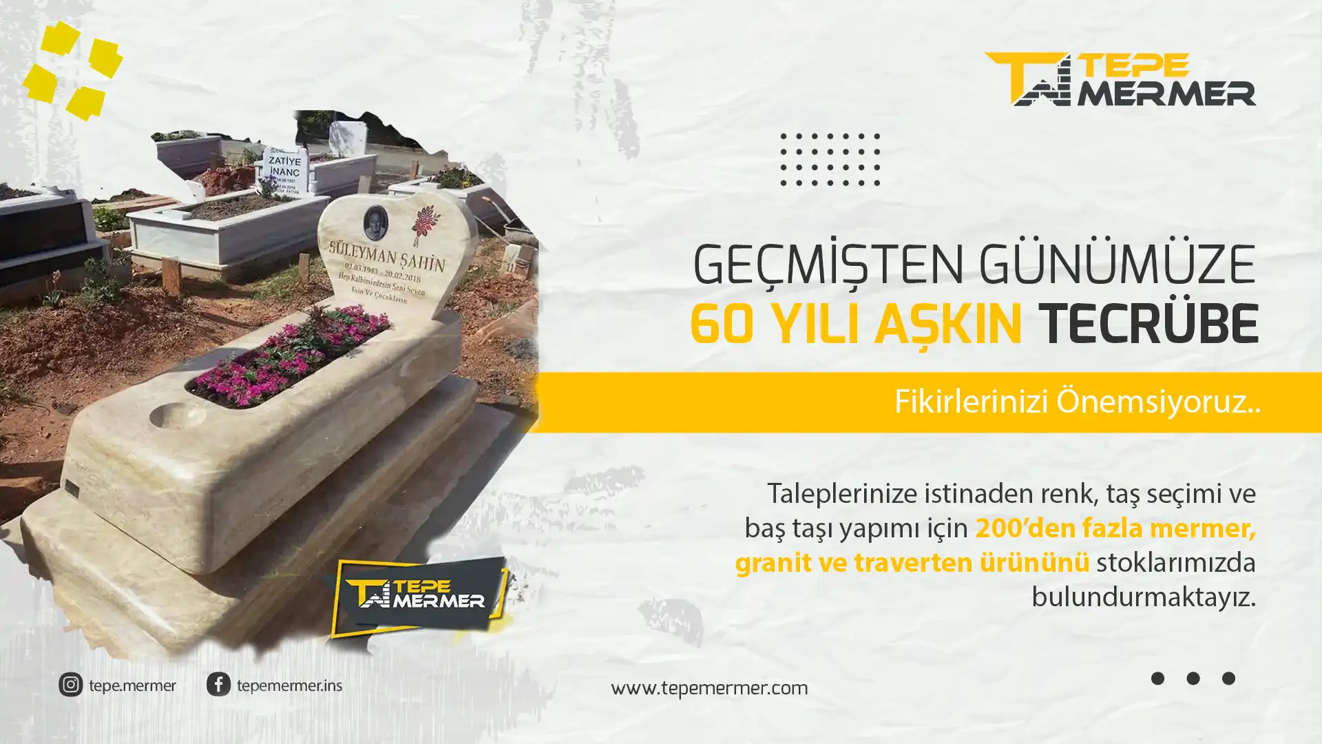 ANASAYFA | Tepe Mermer Sanayi: Mezar Yapım Hizmetleri ANASAYFA